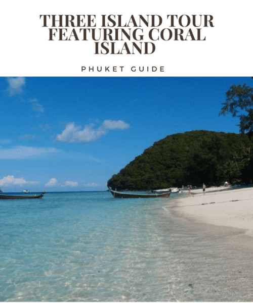 Phuket isn't all about Phi Phi Island tours, there are a heap of cool little island scattered around. We decided check out a 3 island tour including Coral Island through our hotel's concierge. The tour took us to Koh Khai, Khai Nui and the gorgeous Coral Island.