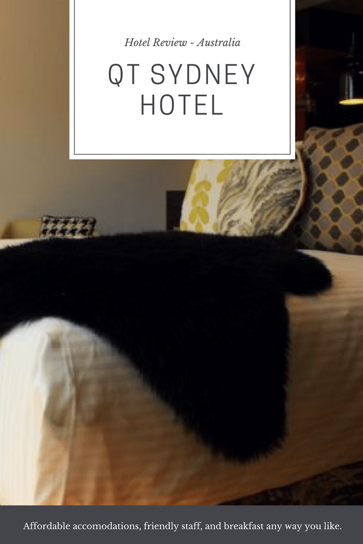 A Review of the Qt Hotel Sydney