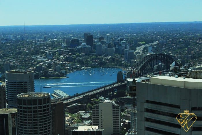 A View from up High at Sydney Tower Eye