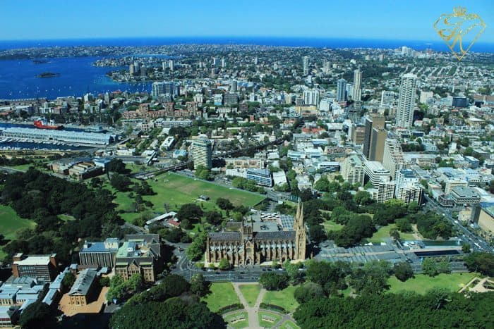 A View from up High at Sydney Tower Eye