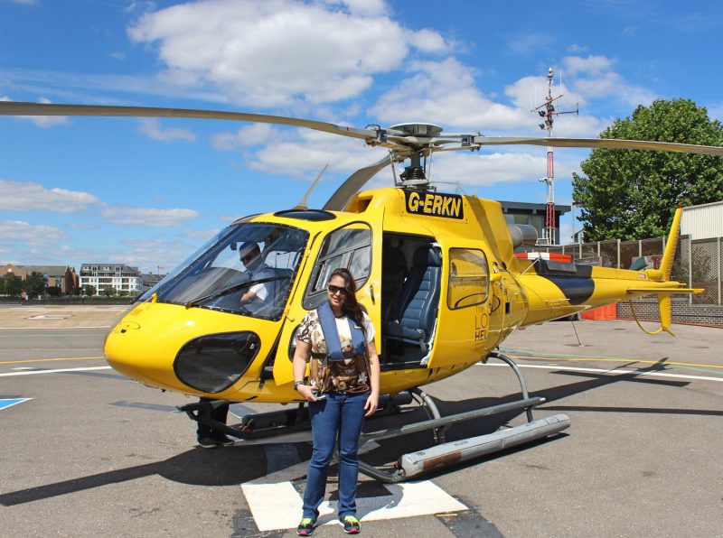 The best way to see London with The London Helicopter