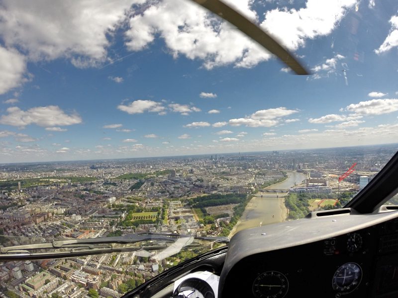 The best way to see London with The London Helicopter