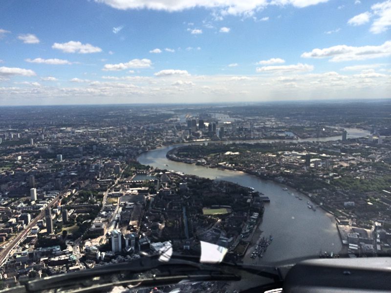 The best way to see London with The London Helicopter