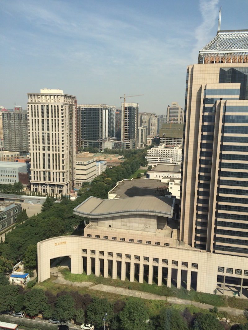 View from Horizon Club King room in the Shangri-La Xian