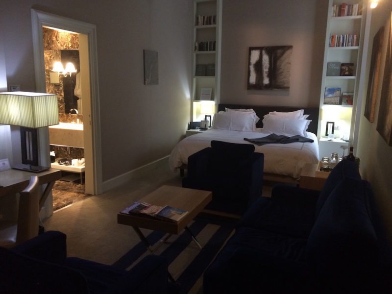the Junior Suite at THE FIRST Luxury Art hotel Rome