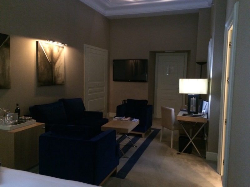 the Junior Suite at THE FIRST Luxury Art hotel Rome