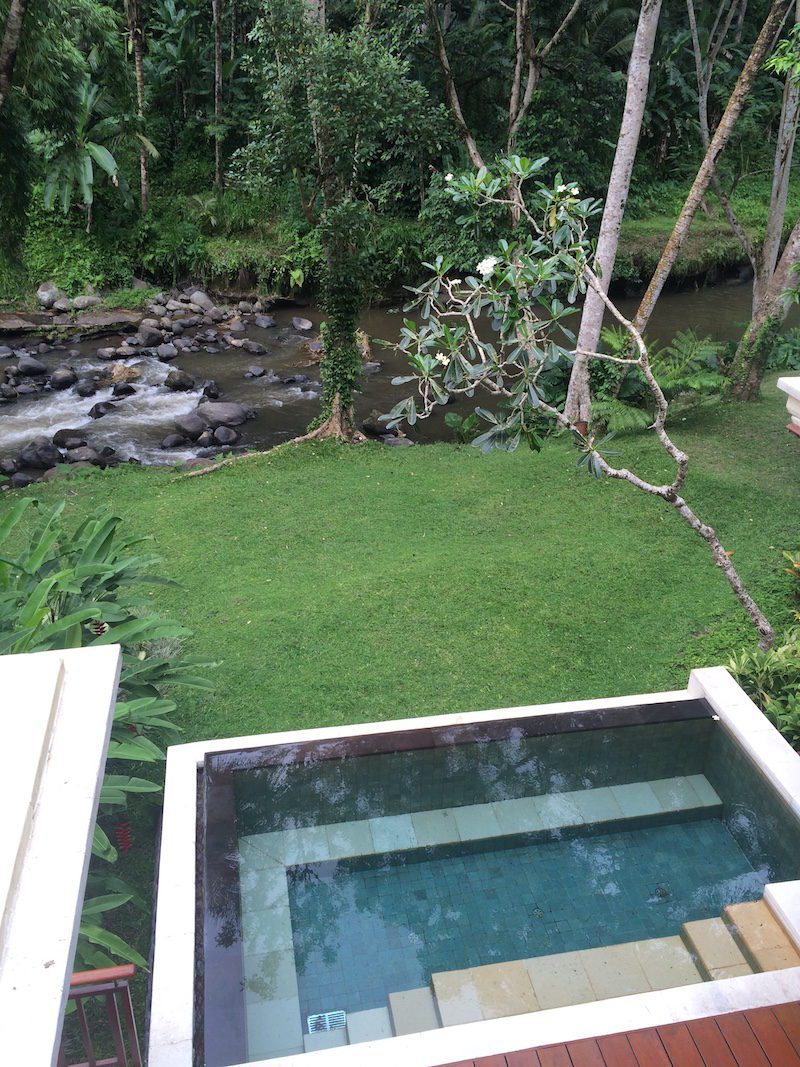 Private pool at Four Seasons Resort Bali at Sayan