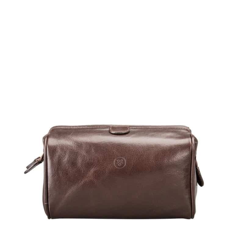 Product Review – The Luxurious Raffaelle Leather Washbag from Maxwell Scott Bags