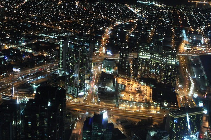 Melbourne Skydeck at Night