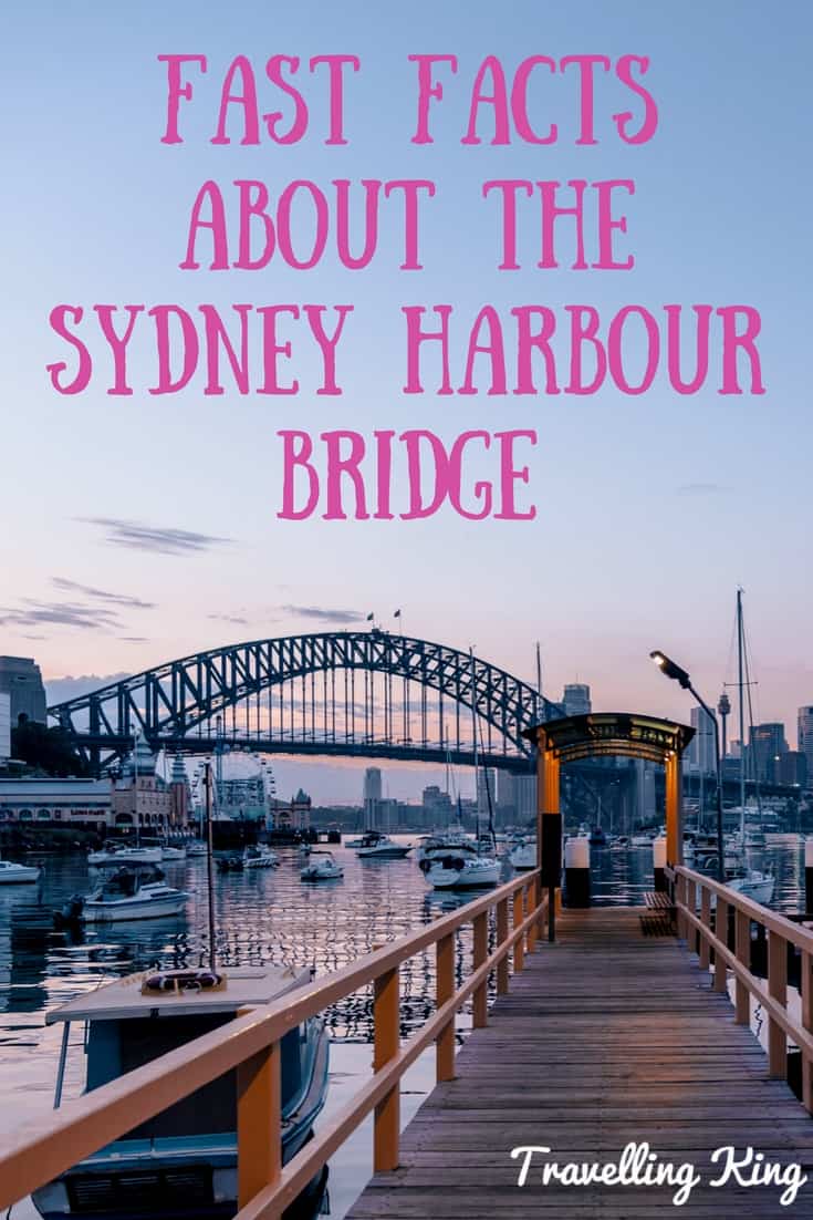 Fast facts about the Sydney Harbour Bridge