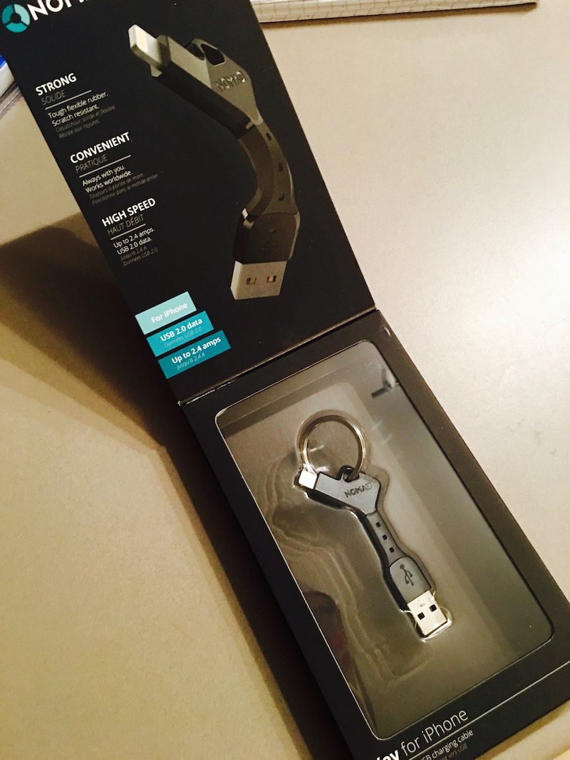Nomad Key for Bitesize Charging on the Go