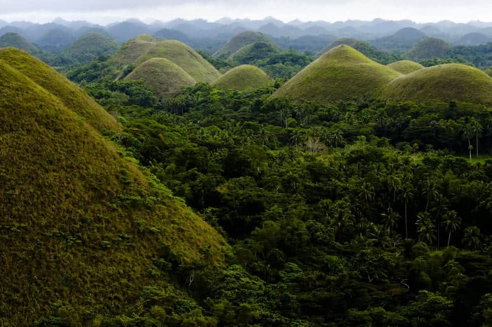 Mysterious Chocolate Hills - Bohol - Philippines