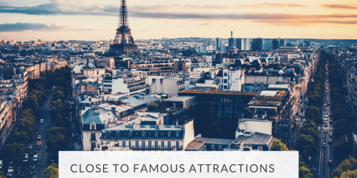 Where to stay in Paris – Close to Famous attractions. Paris is a fairly compact city, so no matter where you decide to stay you should be able to get around the rest of city fairly easily. We’ve done our best to provide a list of accommodations close to famous sites around Paris depending on your budget and your travelling style.