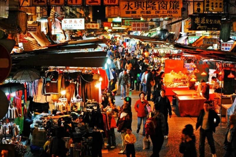 hong kong Street Markets