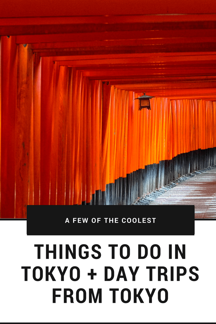 A few of the Coolest Things to do in Tokyo + Day trips From Tokyo
