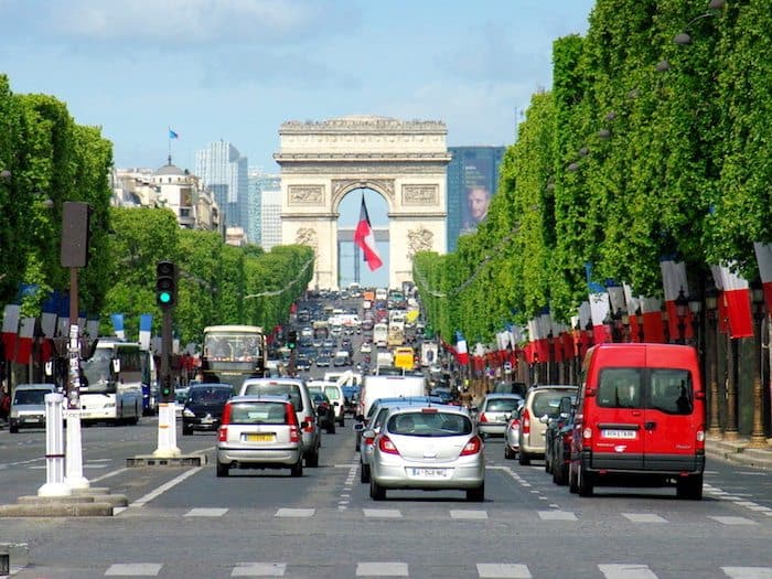 Champs-Elysees - Travel Tips for Visiting Paris on a budget