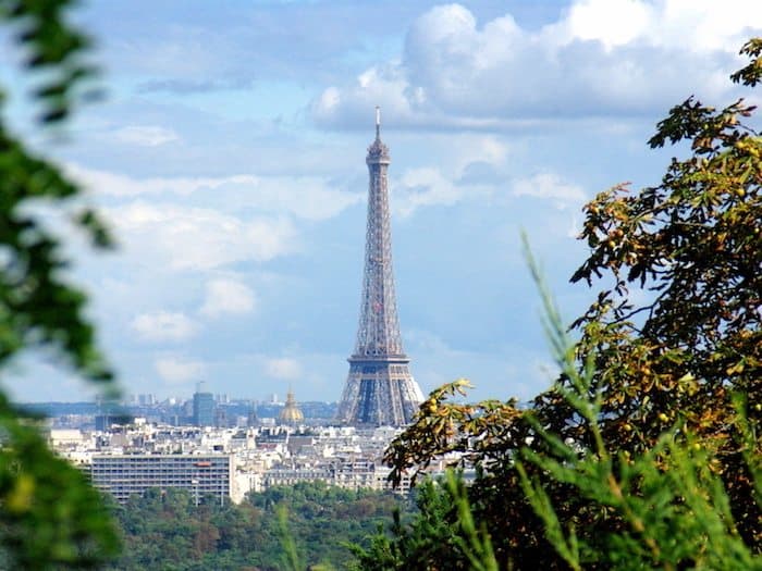 Eiffel Tower from Mont-Valérien - Travel Tips for Visiting Paris on a budget