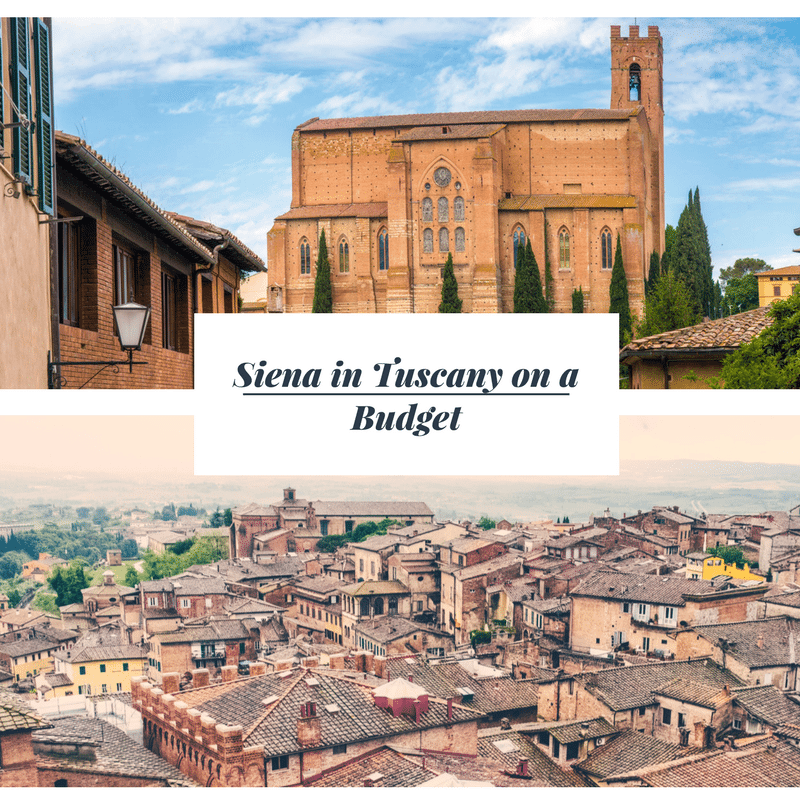 Siena in Tuscany on a Budget