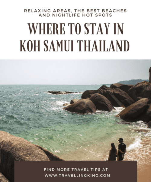 Where to Stay in Koh Samui Thailand – Relaxing areas, the Best Beaches and Nightlife Hot spots. While Koh Samui has the features you’d expect of an island- extravagant palm trees and beautiful beaches- it’s also known for its dense rainforest and luxurious spas and resorts. The most popular aspect of the island is definitely the 12 meters tall gold Big Buddha statue located at the Wat Phra Yai temple in the Bophut area