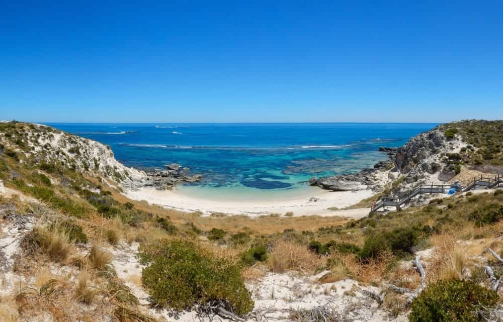 The Basin is located on Rottnest Island