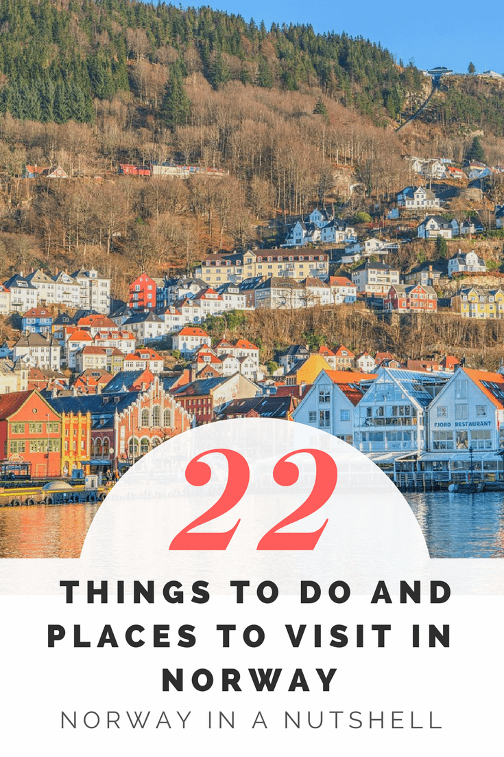 Norway in a Nutshell - 22 Things to do and Places to Visit in Norway