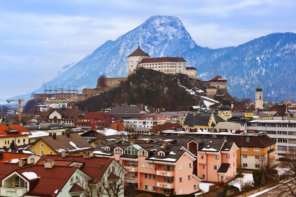 Castle Kufstein in Austria - architecture and travel background
