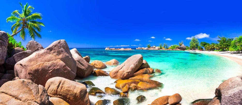 most beautiful tropical beaches - Seychelles, Praslin island
