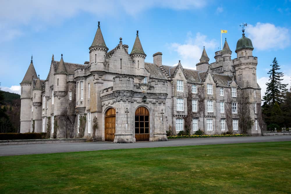 Balmoral, Scotland, Balmoral Castle Queen private residence Scotland