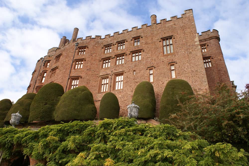 Powis castle is a medieval historical landmark in Welshpool, Wales, England.