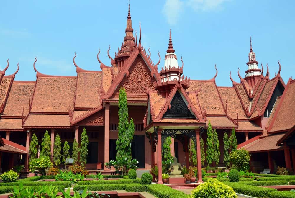 PHNOM PHEN, CAMBODIA National Museum of Cambodia (Sala Rachana) in Phnom Penh is Cambodia largest museum of cultural history and is the country leading historical and archaeological museum.
