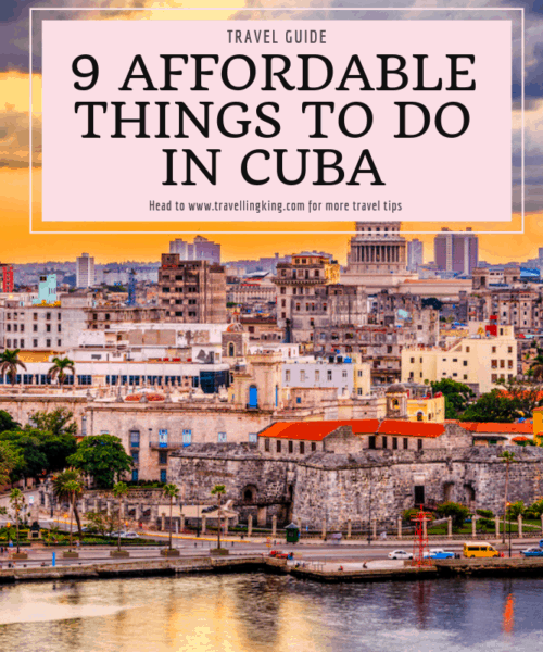 9 Affordable Things to do in Cuba