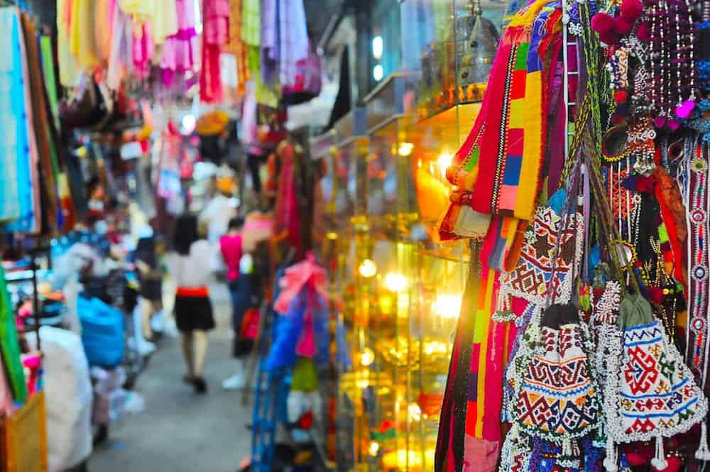 Chatuchak weekend market in Bangkok Thailand. It is the largest market in Thailand.