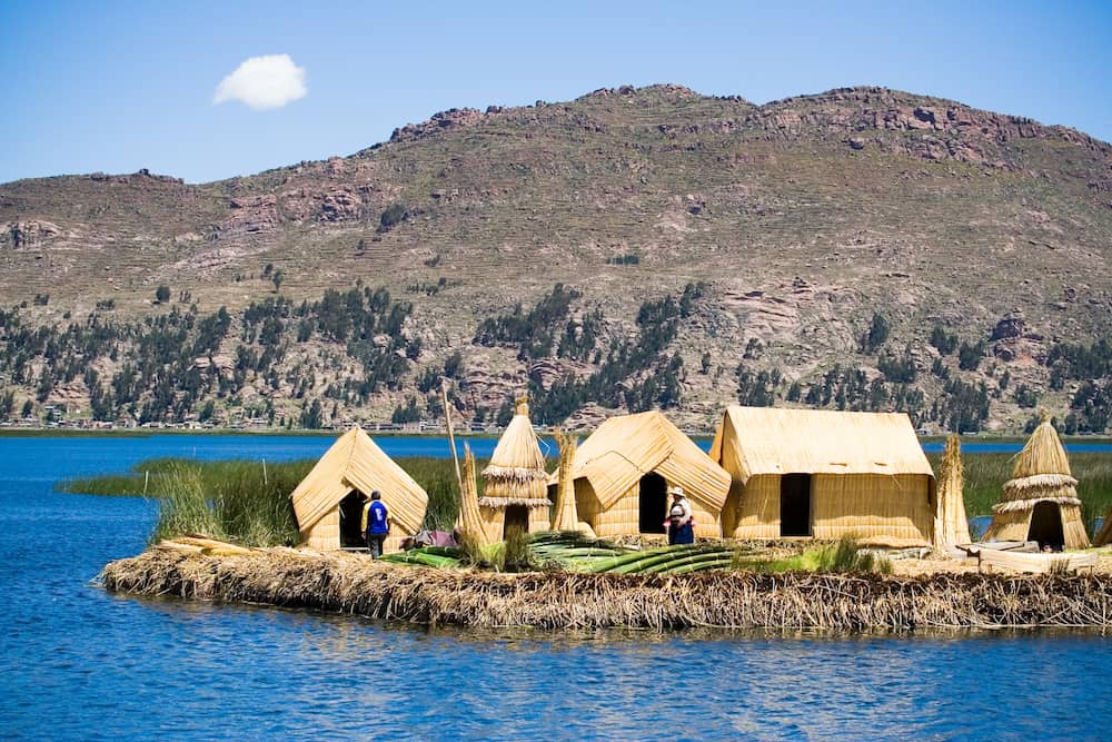 Lake Titicaca, Uros Floating Islands, Puno, Peru