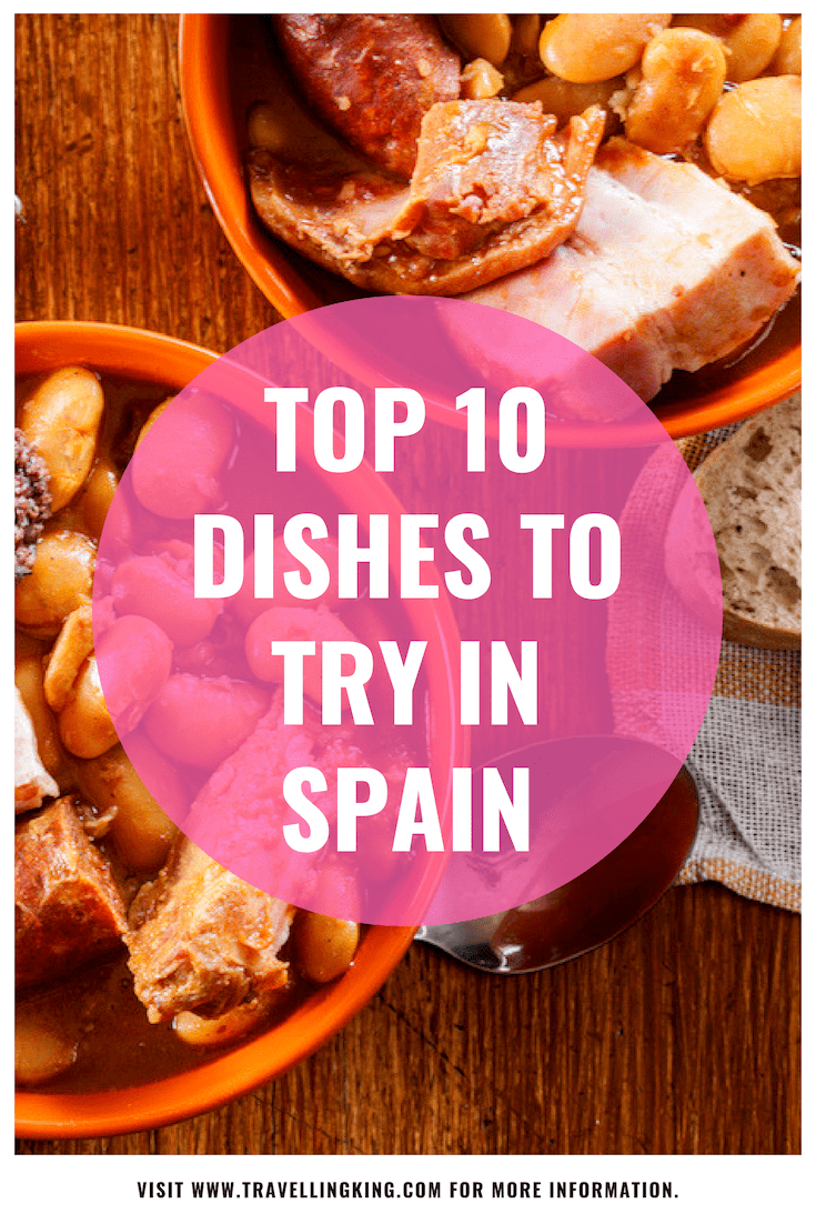 Top 10 foods to eat in Spain