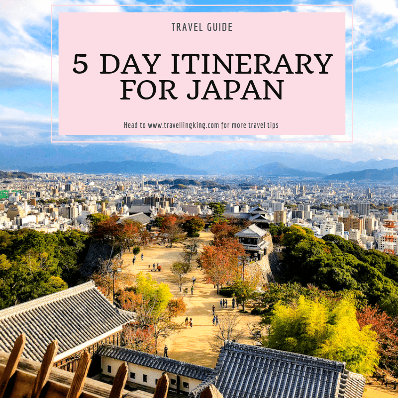japan 5 day tour package