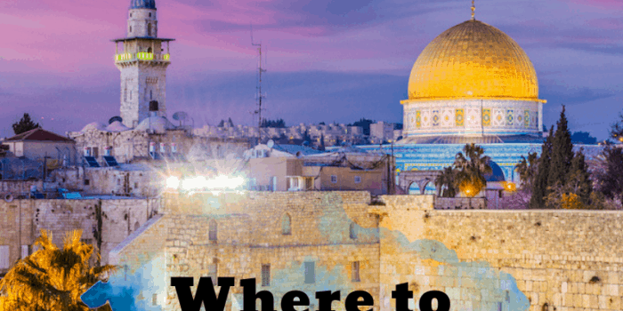 Where to stay in Jerusalem