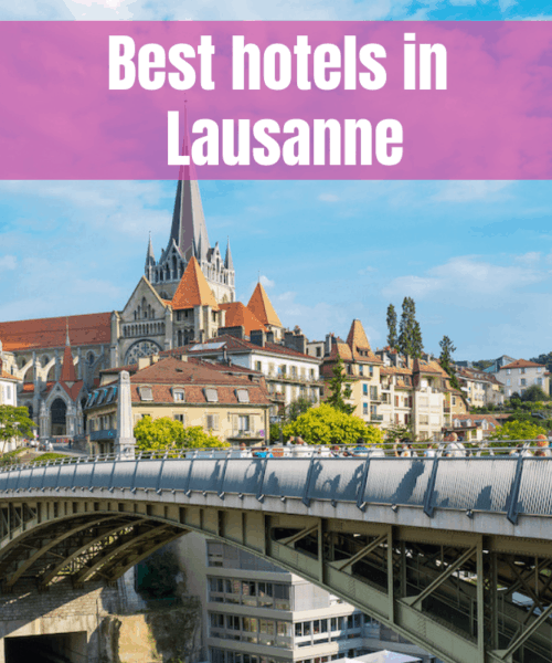 Where to stay in Lausanne