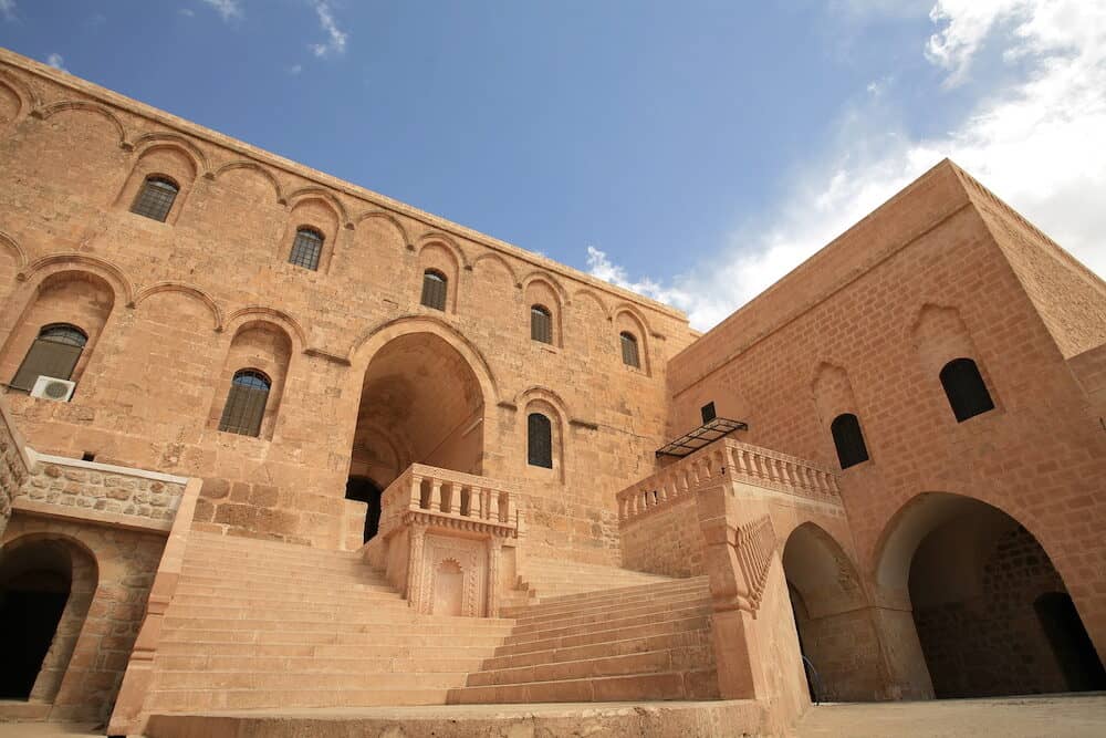 Deyrulzafaran Assyrian Monastery in Mardin, East Turkey.