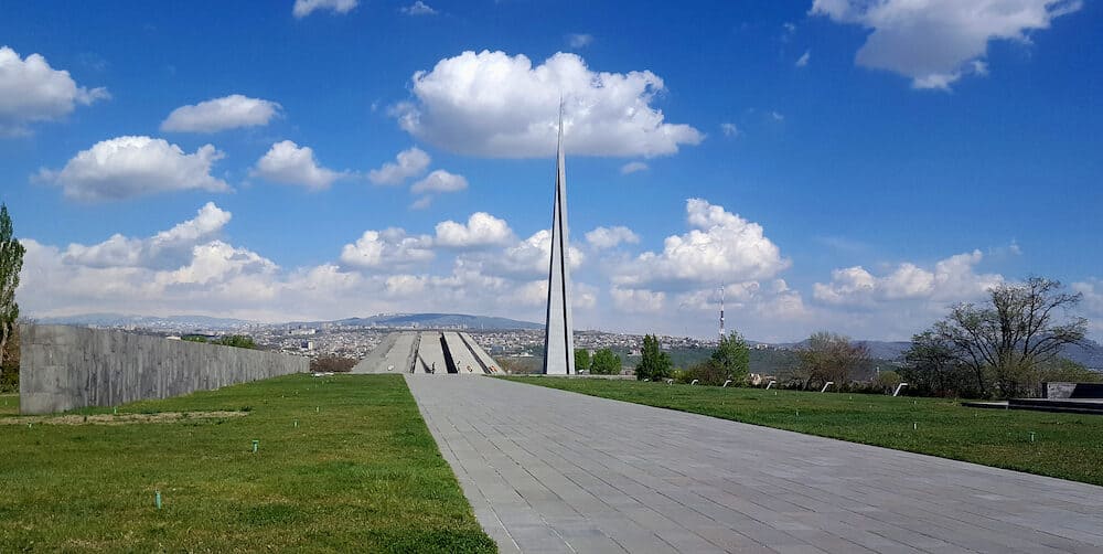 YEREVAN, ARMENIA - Armenian Genocide Memorial and Museum in Yerevan, Armeniaa