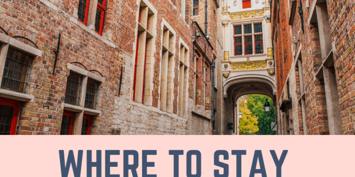 Where to stay in Bruges