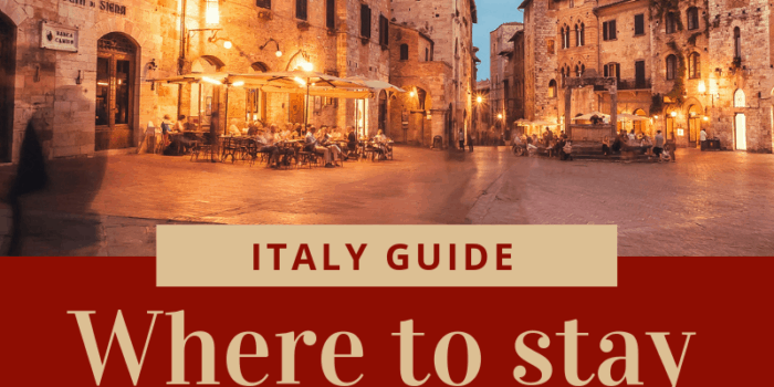 Where to stay in Siena
