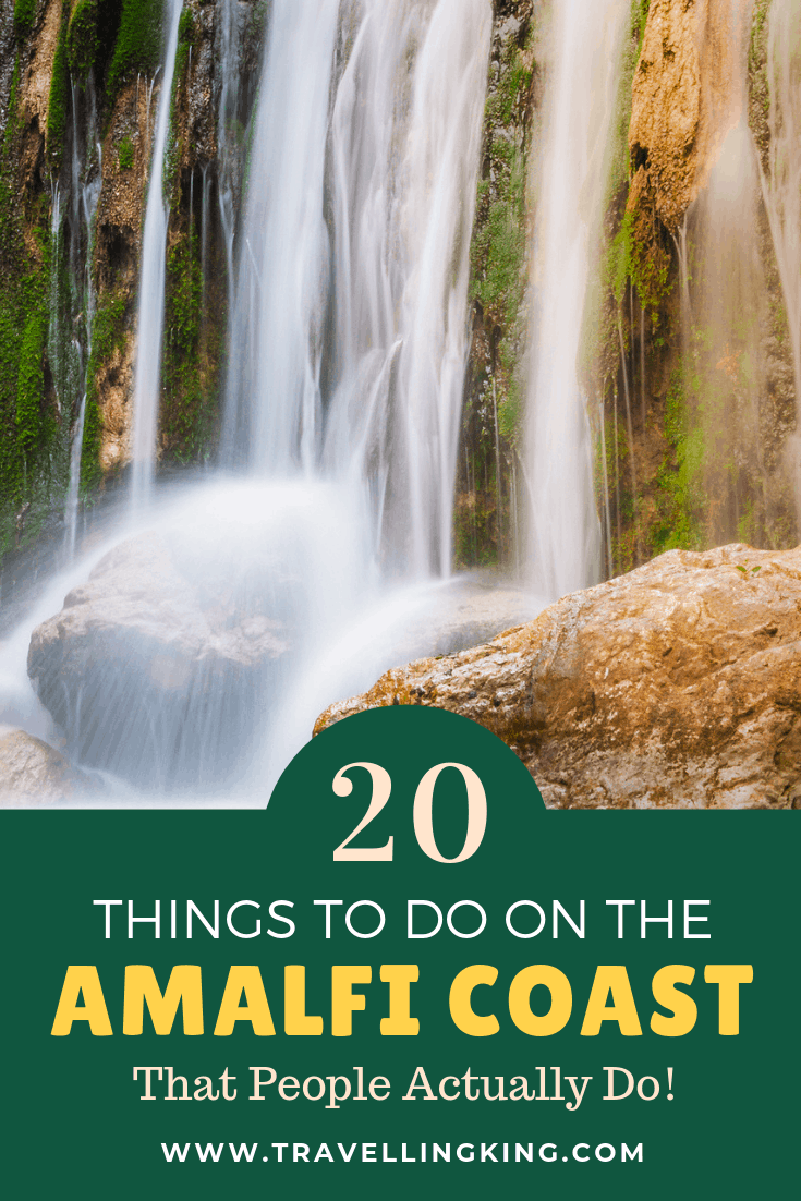 20 Things to do on the Amalfi Coast - That People Actually Do!