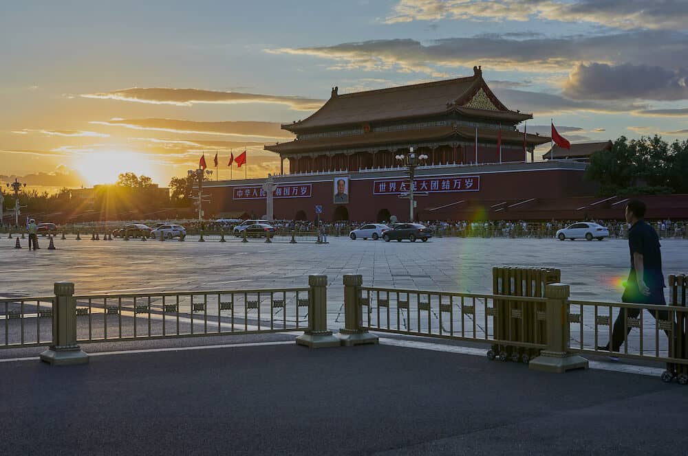 Beijing, China - Forbidden city, Tiananmen square