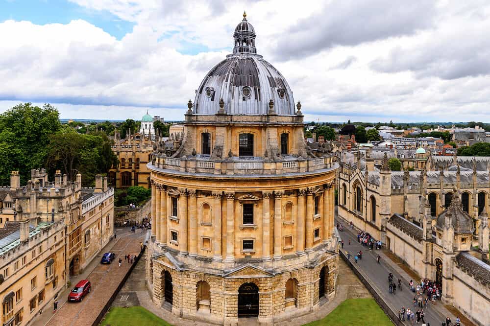 OXFORD ENGLAND - Radcliffe Camera Oxford England. Oxford is known as the home of the University of Oxford