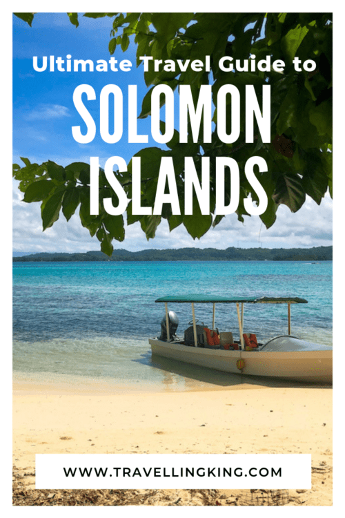 solomon islands travel requirements