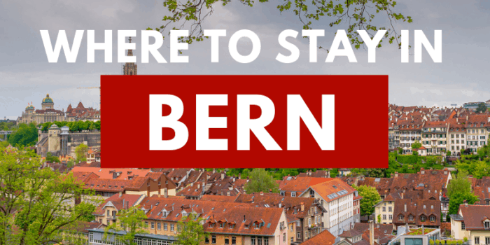 Where to stay in Bern