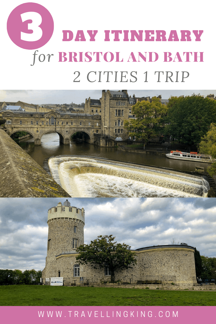 3 Day Itinerary for Bristol and Bath - 2 Cities 1 Trip