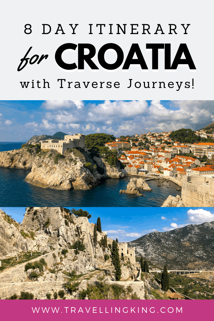8 Day Itinerary for Croatia with Traverse Journeys!