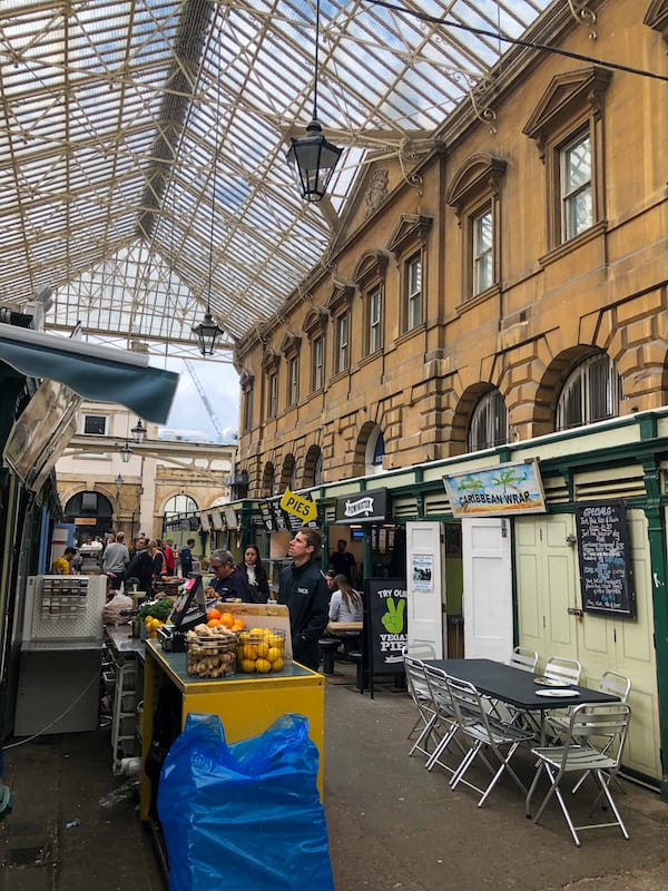 Lunch stops at St Nicholas market