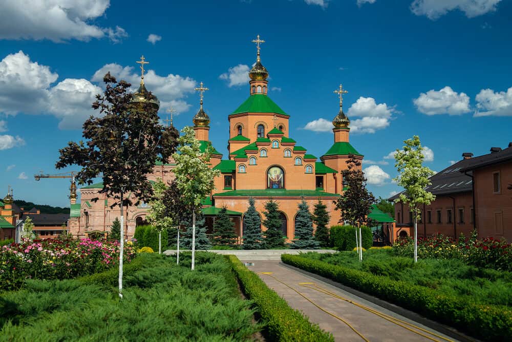 Holosiivskyi mens monastery Ukraine Kiev religion christianity culture orthotodox